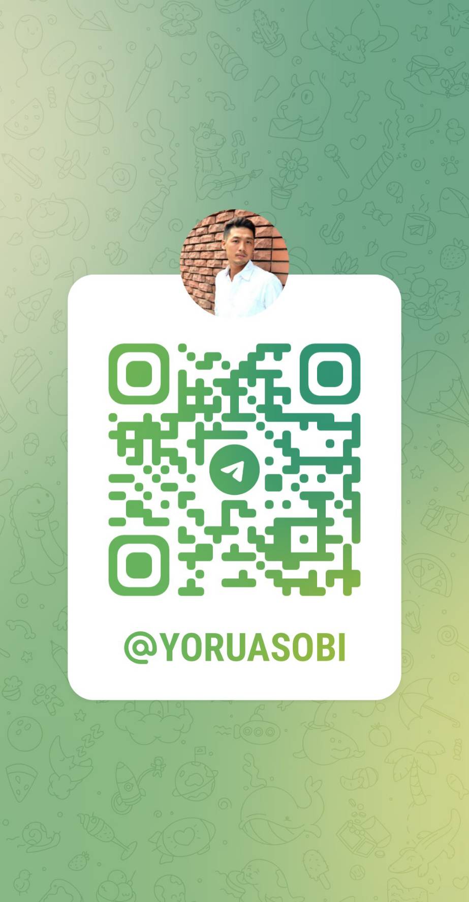 暗黑日本團 Telegram 預約 QR